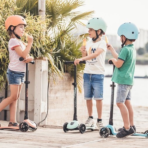 Scootandride Kask S-M Blueberry 3+ Icecream 2020