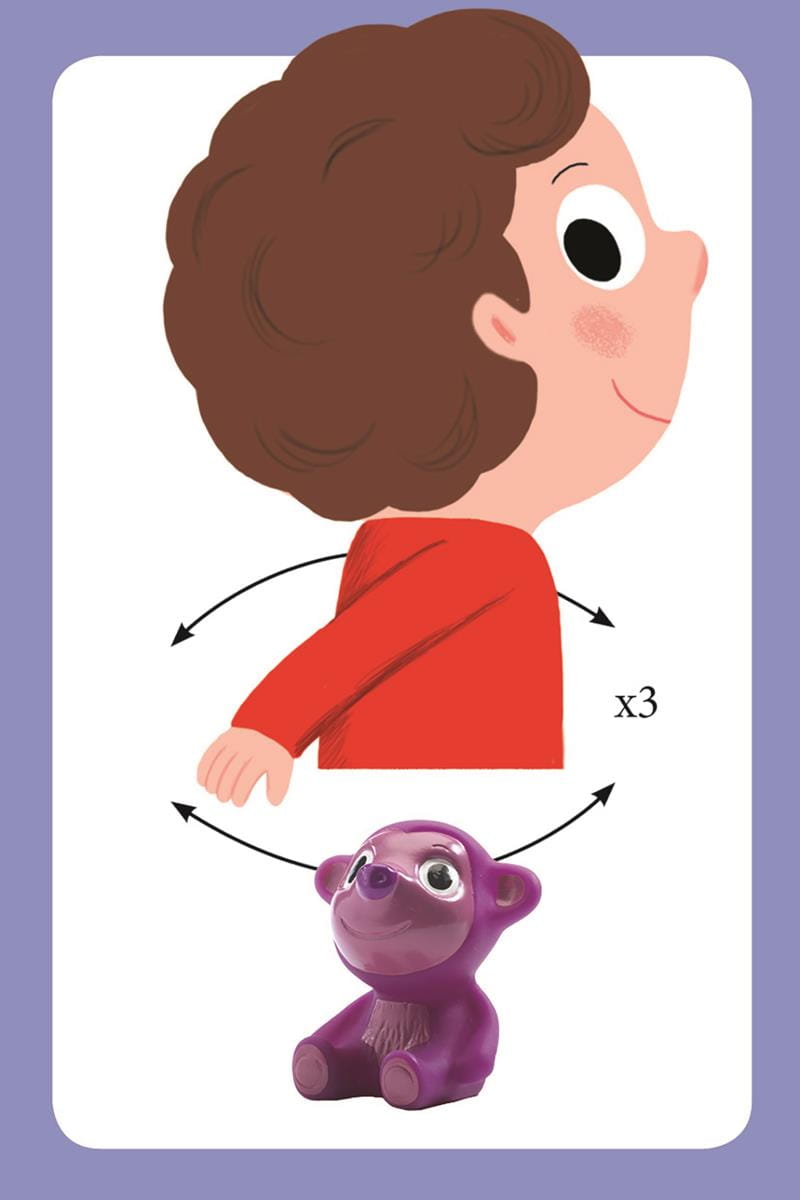 Djeco Gra Wyzwanie LITLLE ACTION 4+