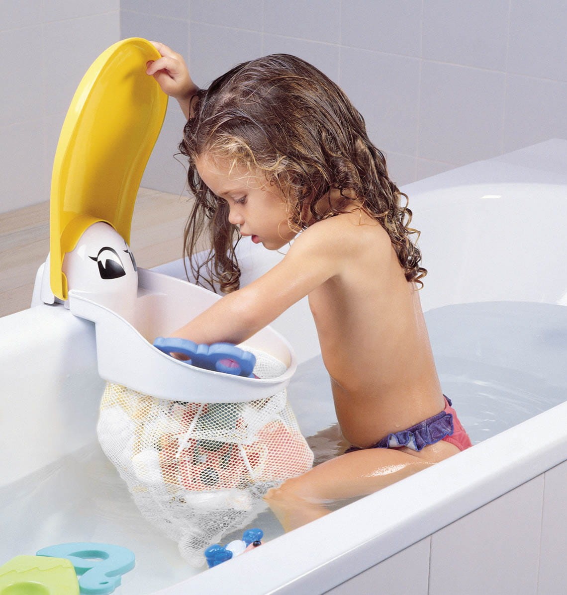 Buki Organizer do kąpieli Pelikan 0+ | Fabryka Wafelków