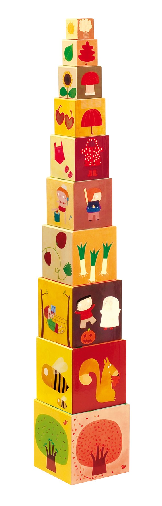 Janod Piramida Pory Roku Kwadraty 12m+