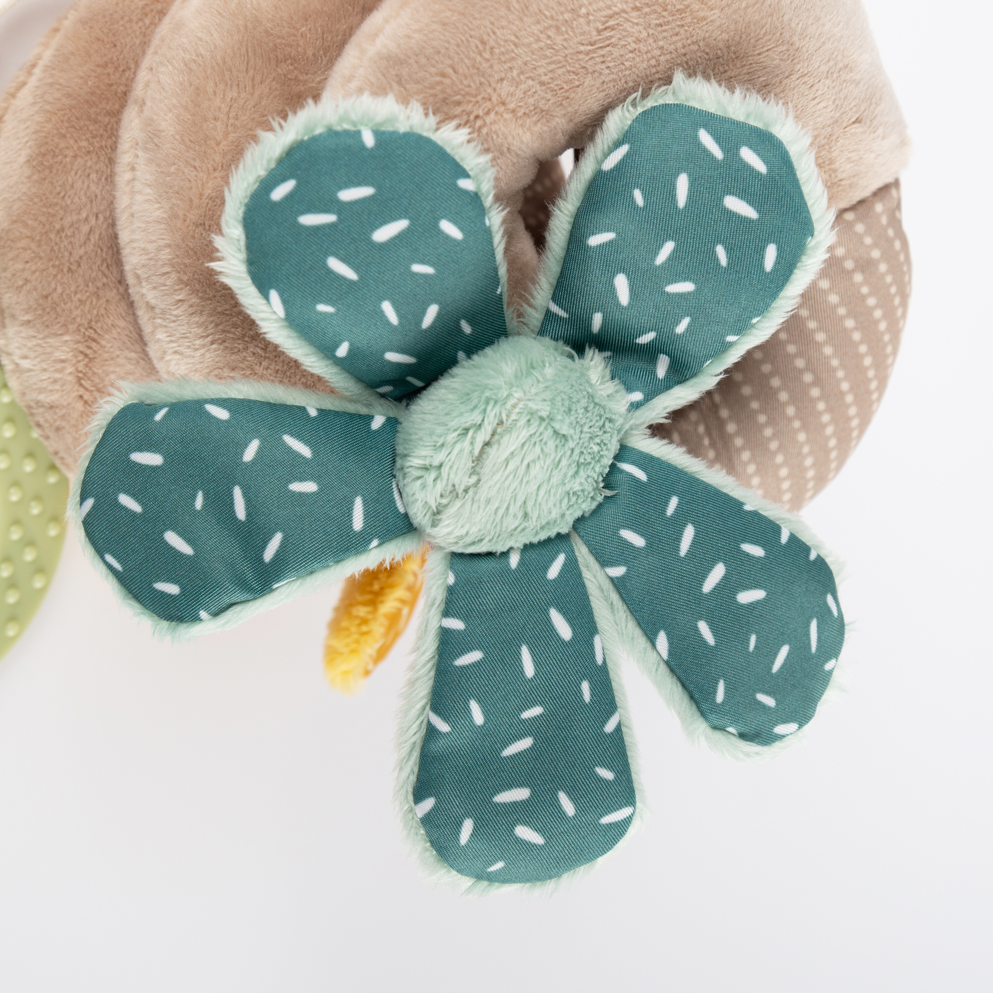 Zabawka rozwojowa Spirala Motyle – grzechotka, lusterko i gryzak 45 cm – sigikid