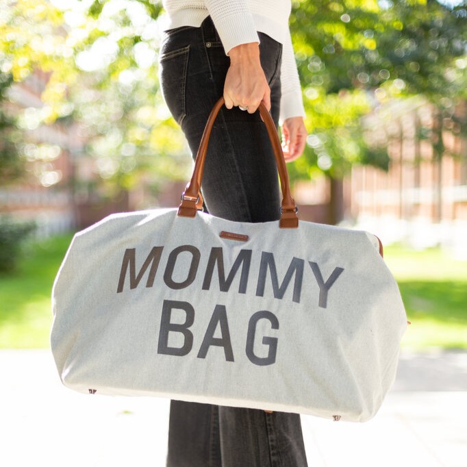 Childhome Torba Mommy Bag Canvas Szara - Praktyczna dla Mamy