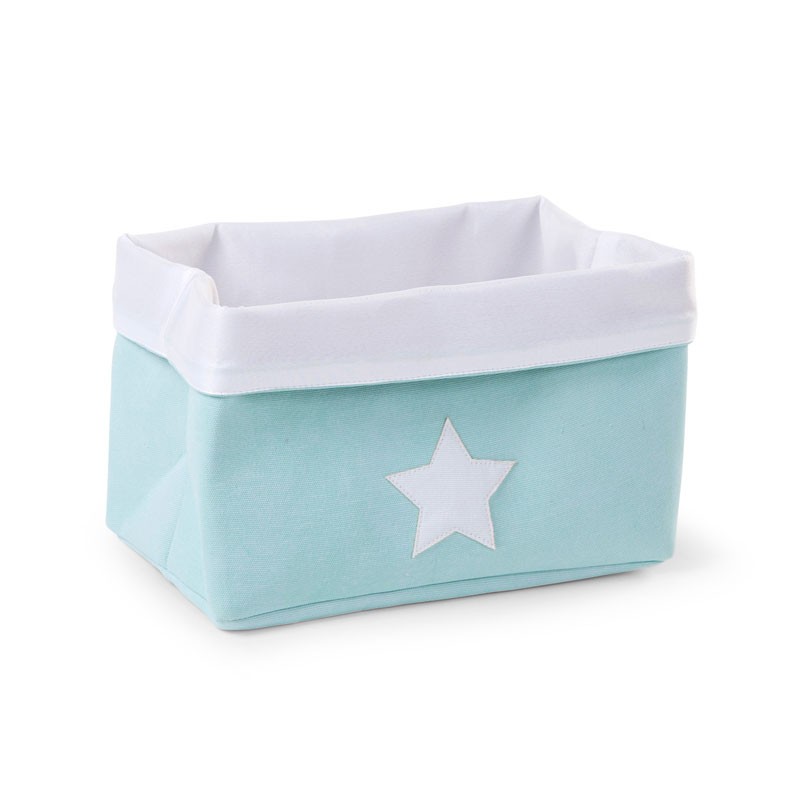 PUDEŁKO PŁÓCIENNE 32X20X20 miętowy