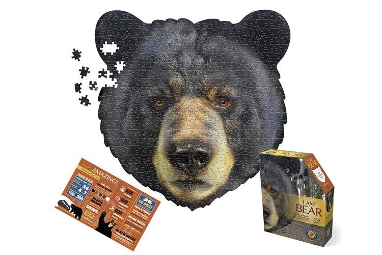 Madd Capp Puzzle I AM BEAR - Niedźwiedź 550el 10+