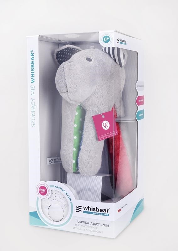 Szumiący Miś Whisbear CRYsensor Arbuzowy 0+ | Fabryka Wafelków