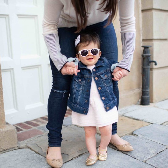 Babiators Okulary Keyhole Wicked White 3-5 lat