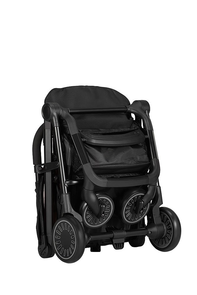 Easywalker Buggy XS Wózek spacerowy z osłonką przeciwdeszczową Night Black kolekcja 2019
