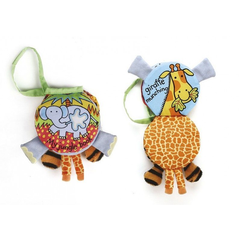 Jellycat, książeczka " My jungle" 11cm