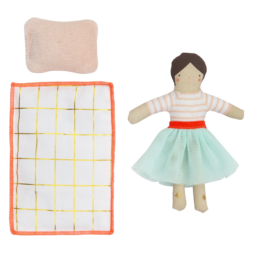 Meri Meri Lalka Lila mini w walizce 3+