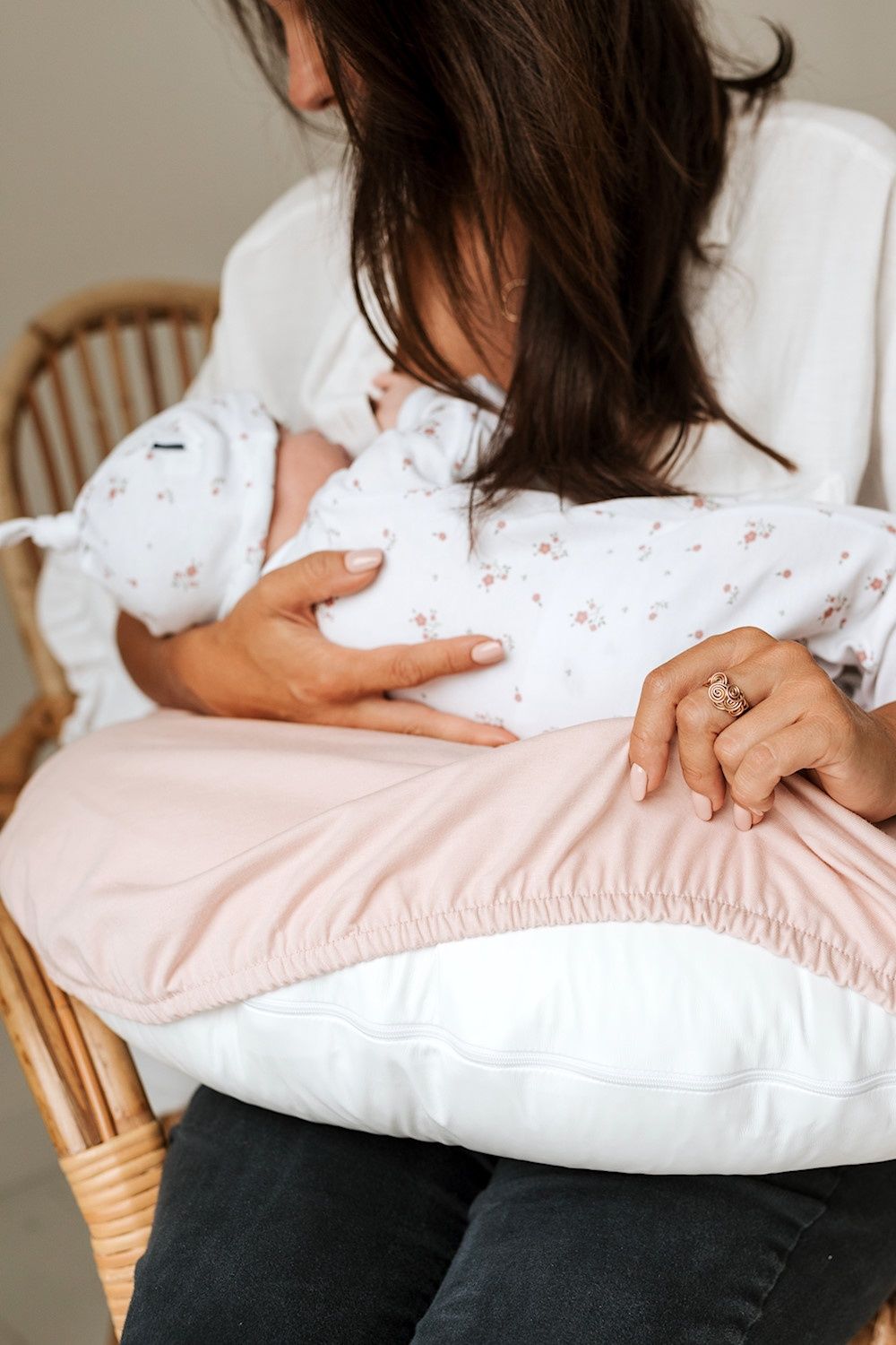 Poofi Wodoodporny Pokrowiec Hygienic do Poduszki do Karmienia 50x60 cm