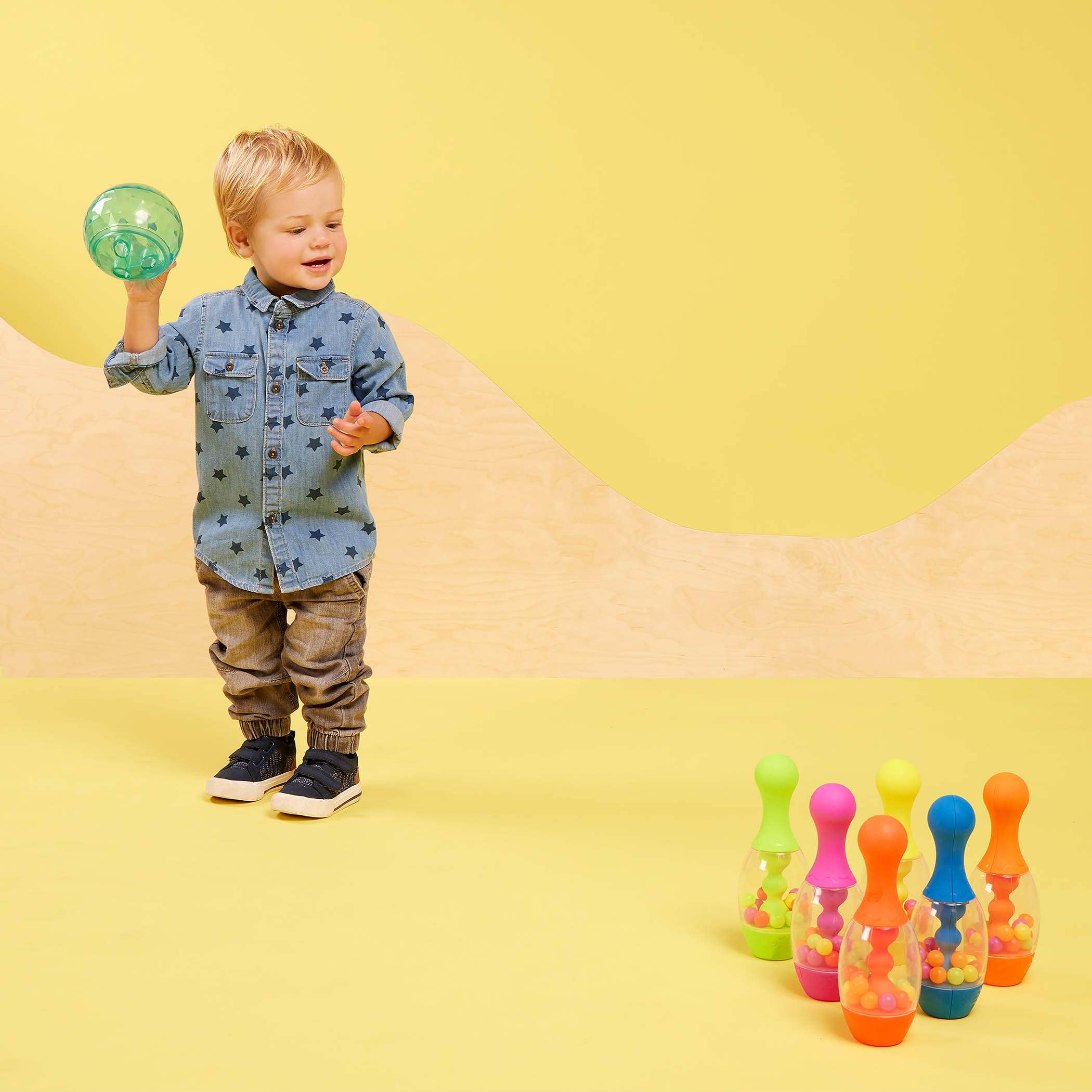 B.Toys Kręgle Let’s Go Bowling Zestaw Dla Dzieci 2+