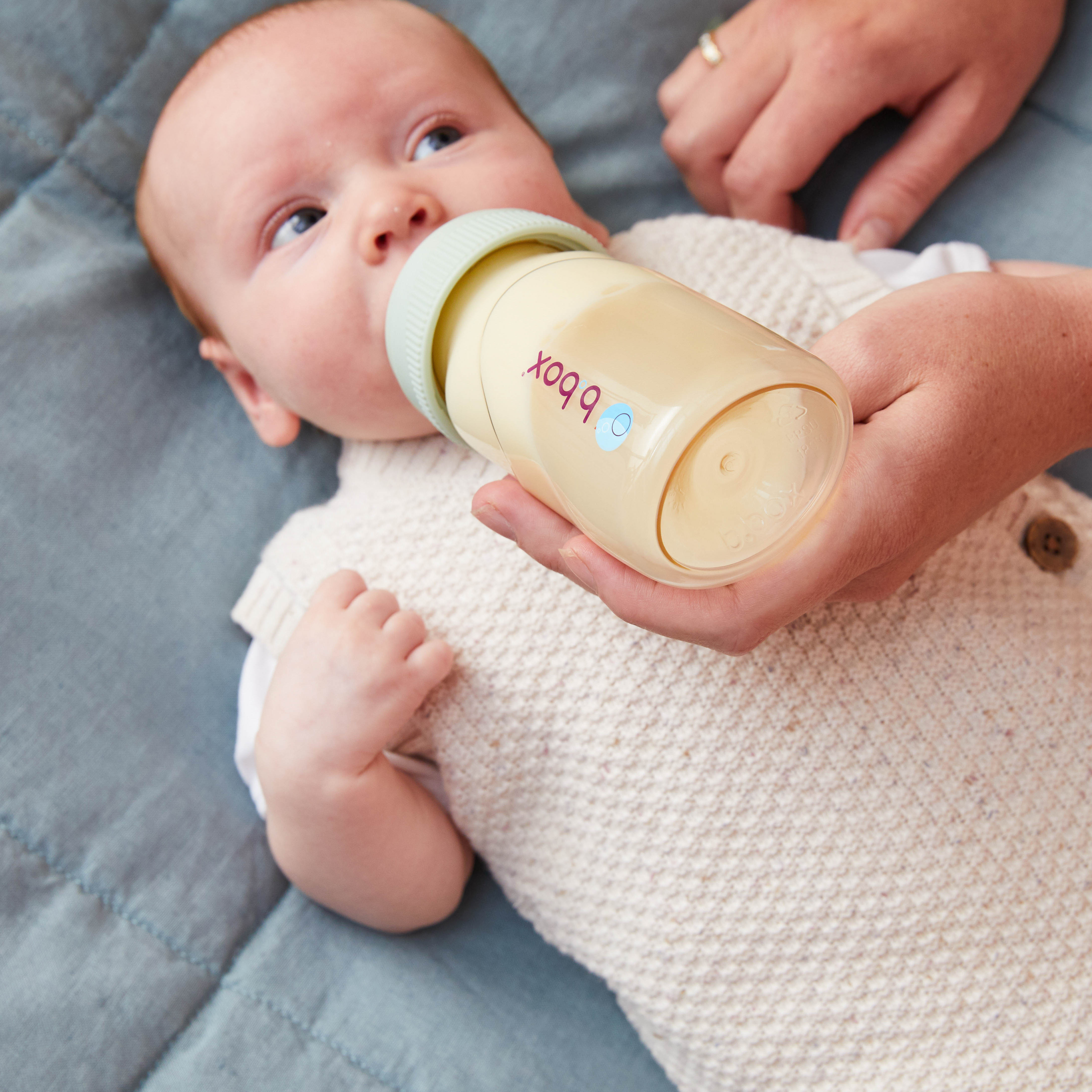 B.Box Butelka PPSU 180ml Sage Antykolkowa 0+ | Fabryka Wafelków