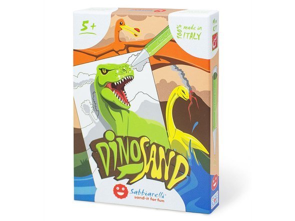 Sabbiarelli Magiczny Piasek Dinozaury 5l+
