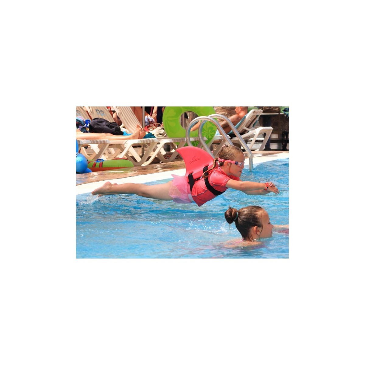 SwimFin Płetwa do nauki pływania Lila 15kg+