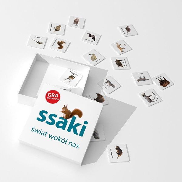 Gra edukacyjna Psaki Świat wokół nas 3+