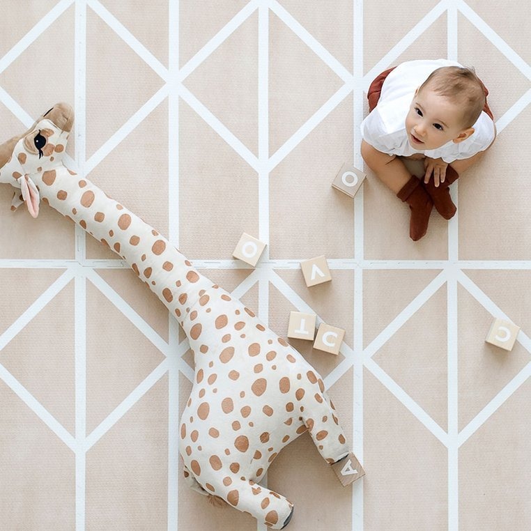 Toddlekind Mata Piankowa Puzzle Nordic Clay Beige 0+