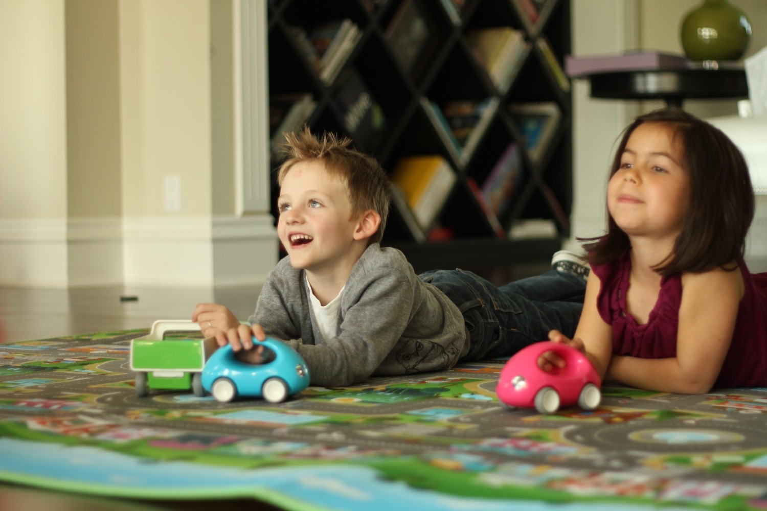 Mata Piankowa Playmat Dwustronna Zwierzęta 176x198cm