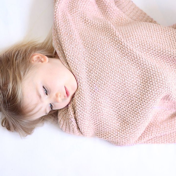 Sleepee Kocyk Bamboo Touch Pink 80x100cm 0+