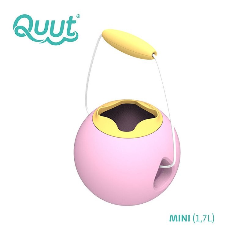 Quut Wiaderko Mini Ballo Sweet Pink+Yellow 12m+