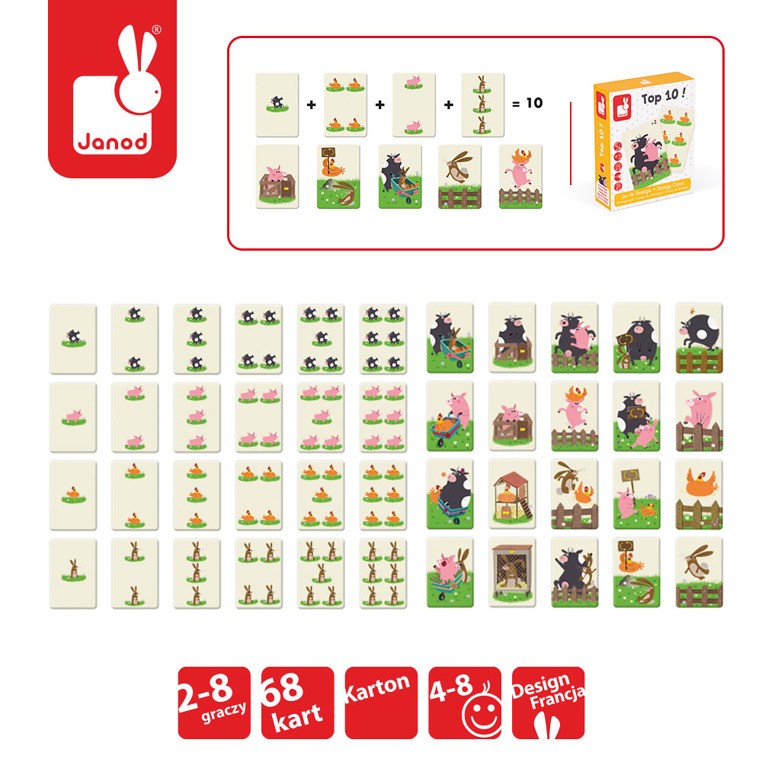 Janod Gra strategiczna Top 10 5+ lat
