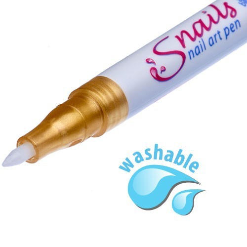 Złoty lakier w pisaku Nail Art Pen Gold Bear 1 szt.