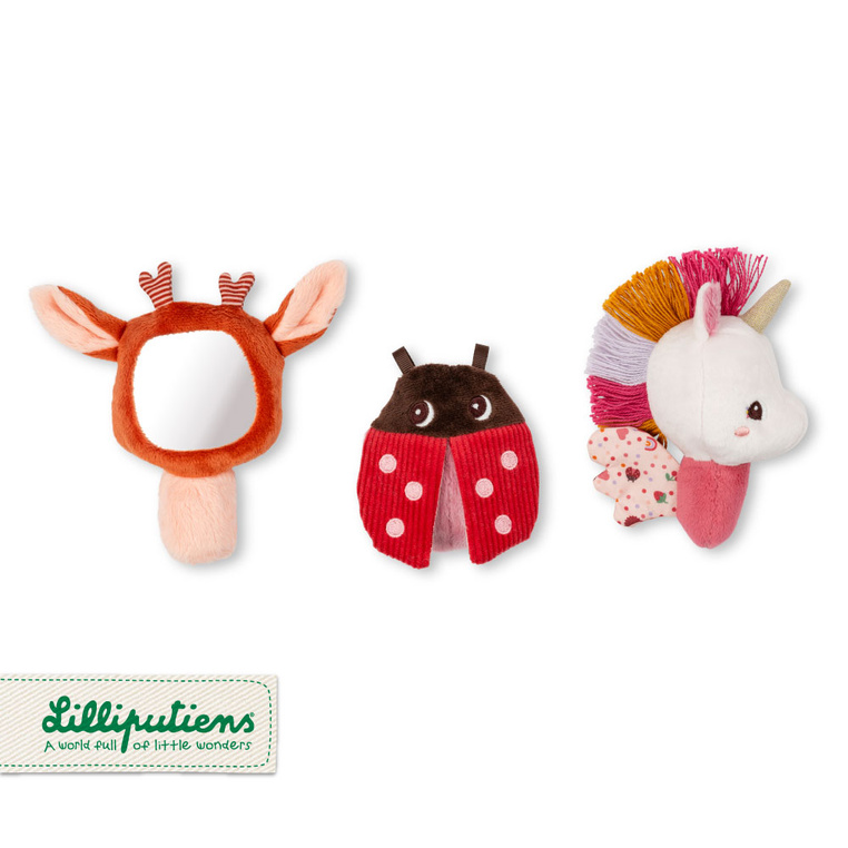 Lilliputiens Multisensoryczny zestaw Jednorożec Lena 0+