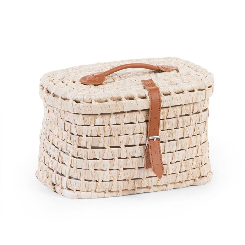Childhome Kosze do przechowywania z liści kukurydzy (2 szt.)