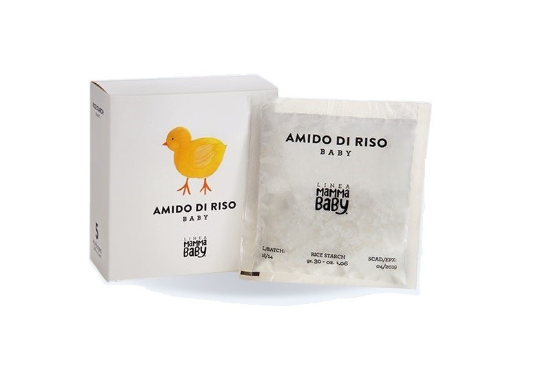 Linea MammaBaby Skrobia Ryżowa Baby Clementino 5x30g