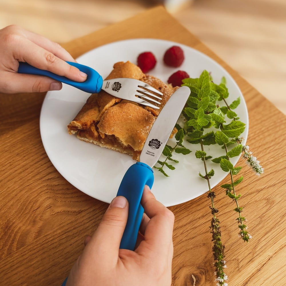 Nana's Manners Sztućce Etap 3 Borneo Green 3+