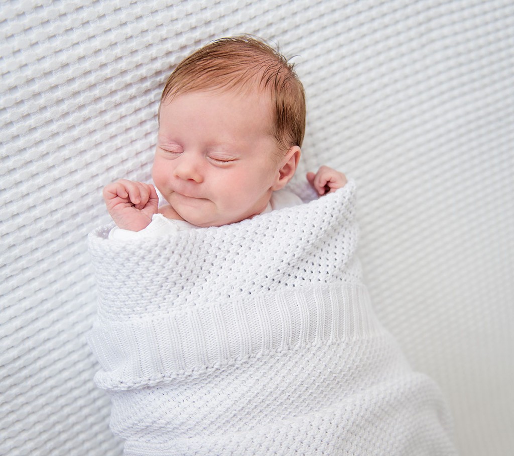 Lullalove Koc Bambusowy Biel 75x100cm 0+