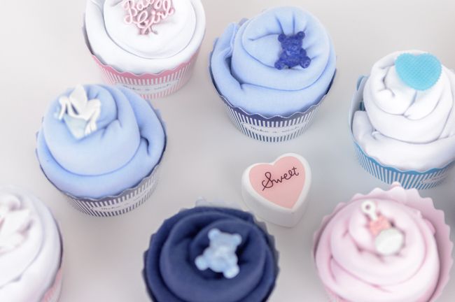 Body niemowlęce 2 szt. 0-3 msc. - Cupcake | Make a wish