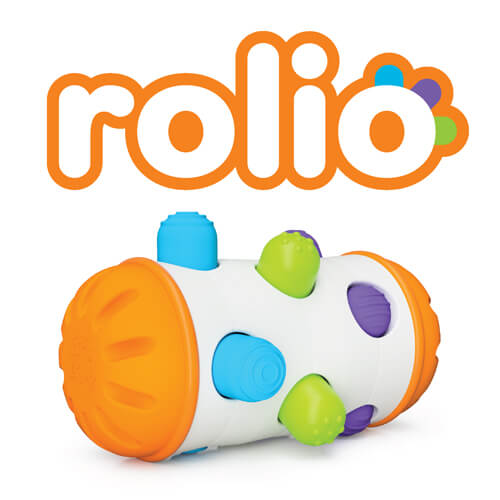 Fat Brain Toys Rolio Bobo Roller Sensoryczny 6m+