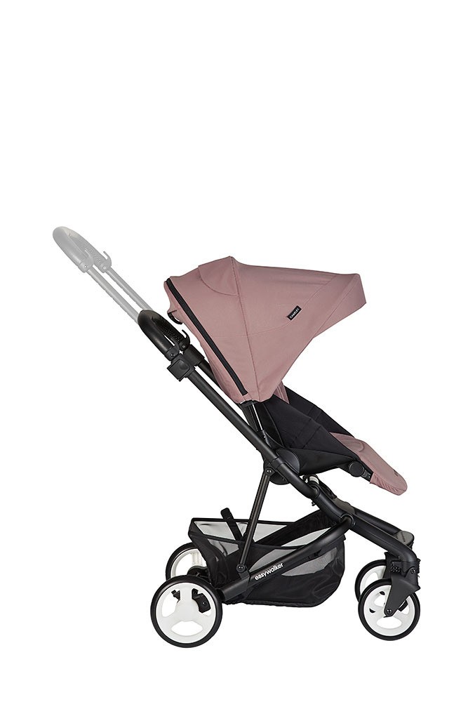 Easywalker, Charley Wózek głęboko-spacerowy Desert Pink (zawiera stelaż i siedzisko z budką)