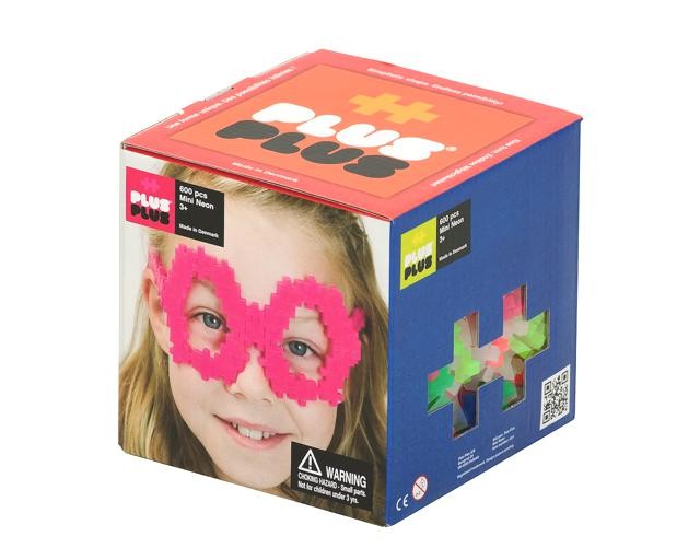 Plus-Plus Klocki Mini Neon 600 szt. Konstrukcyjne 3+