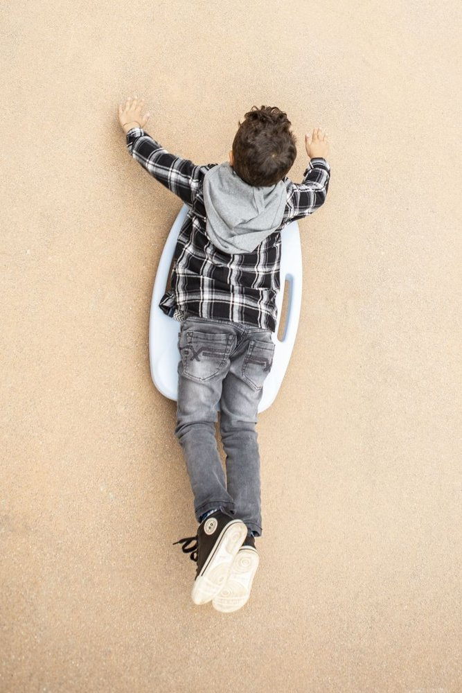 Italtrike Niebieska deskorolka deska na kółkach Mini Eolo 