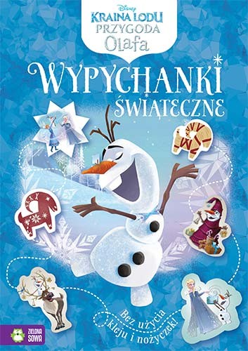 Kraina Lodu Olaf Wypychanki Świąteczne 16str 3+