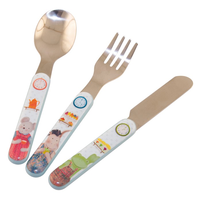 Moulin Roty Zestaw Sztućców dla Dzieci 3+