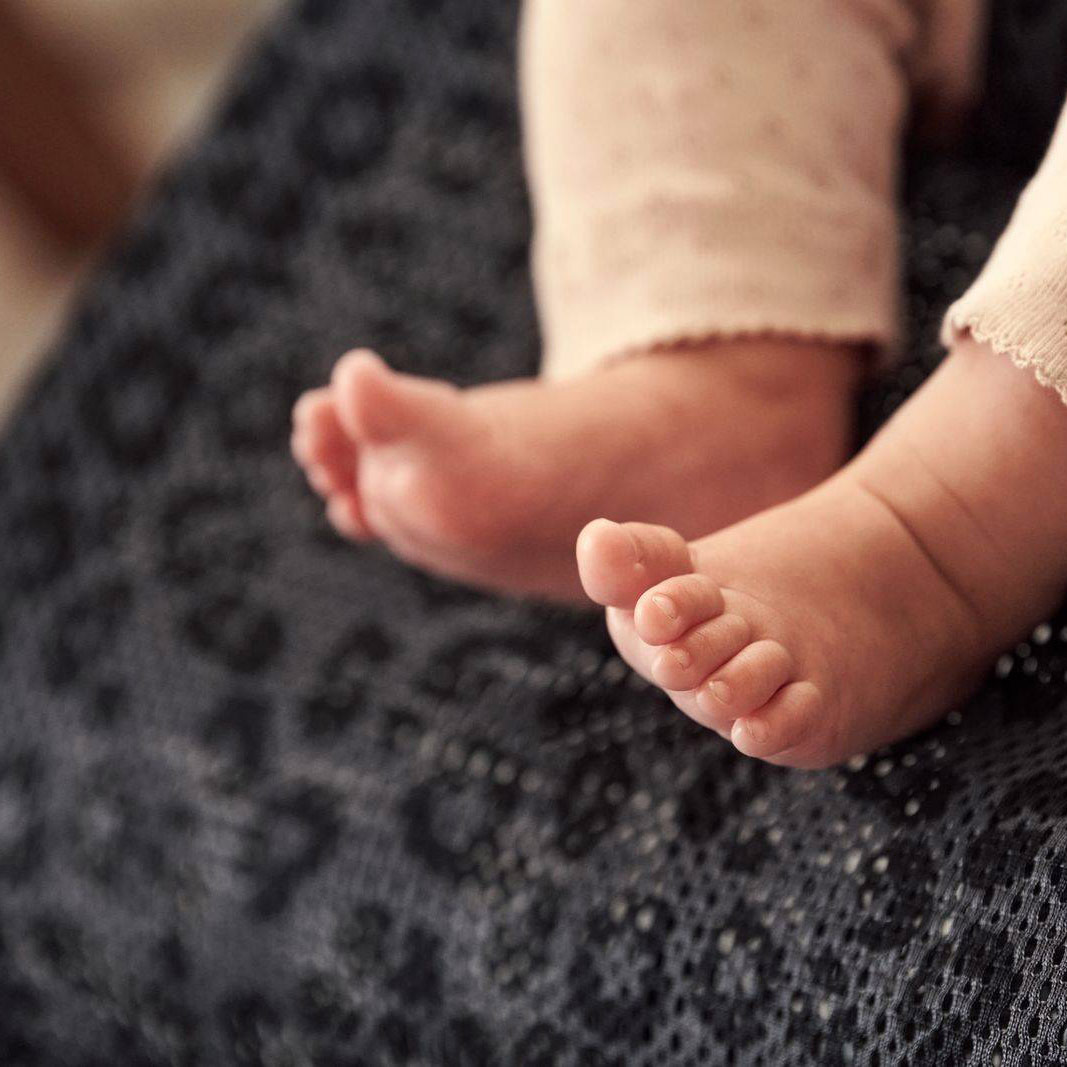 BabyBjorn, leżaczek BLISS MESH - Antracytowy Leopard