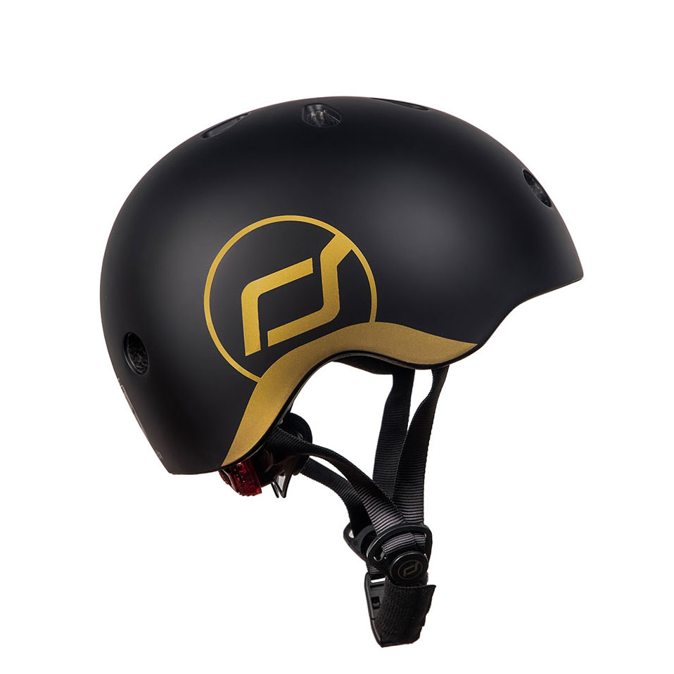 SCOOTANDRIDE, Kask XXS-S dla dzieci 1-5 lat Black wersja limitowana