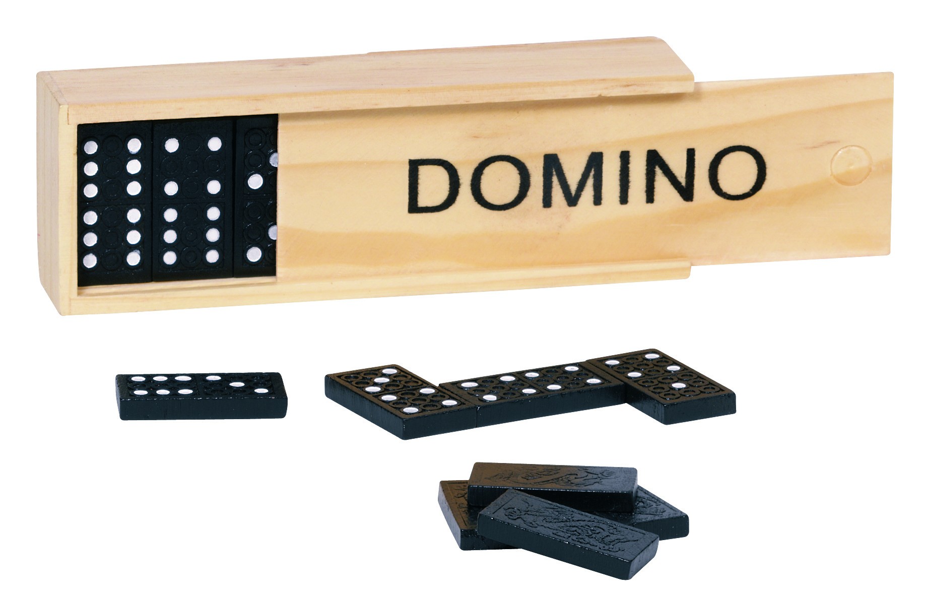 Goki Gra Domino Drewniane 28 elementów