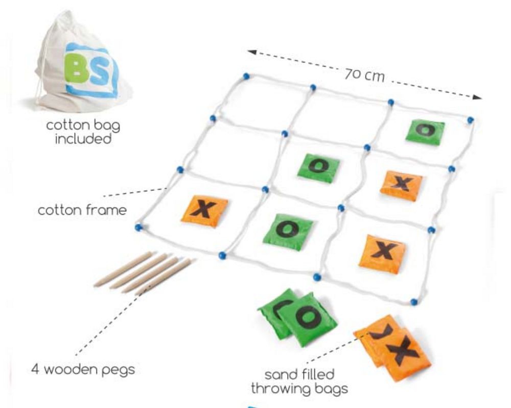 Gra Kółko i Krzyżyk - Zabawa dla Rodziny 4+