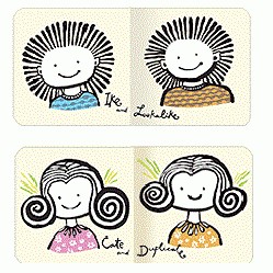 Książka Kontrastowa 'Bliźniacy' dla Niemowląt 0+ | PS3785