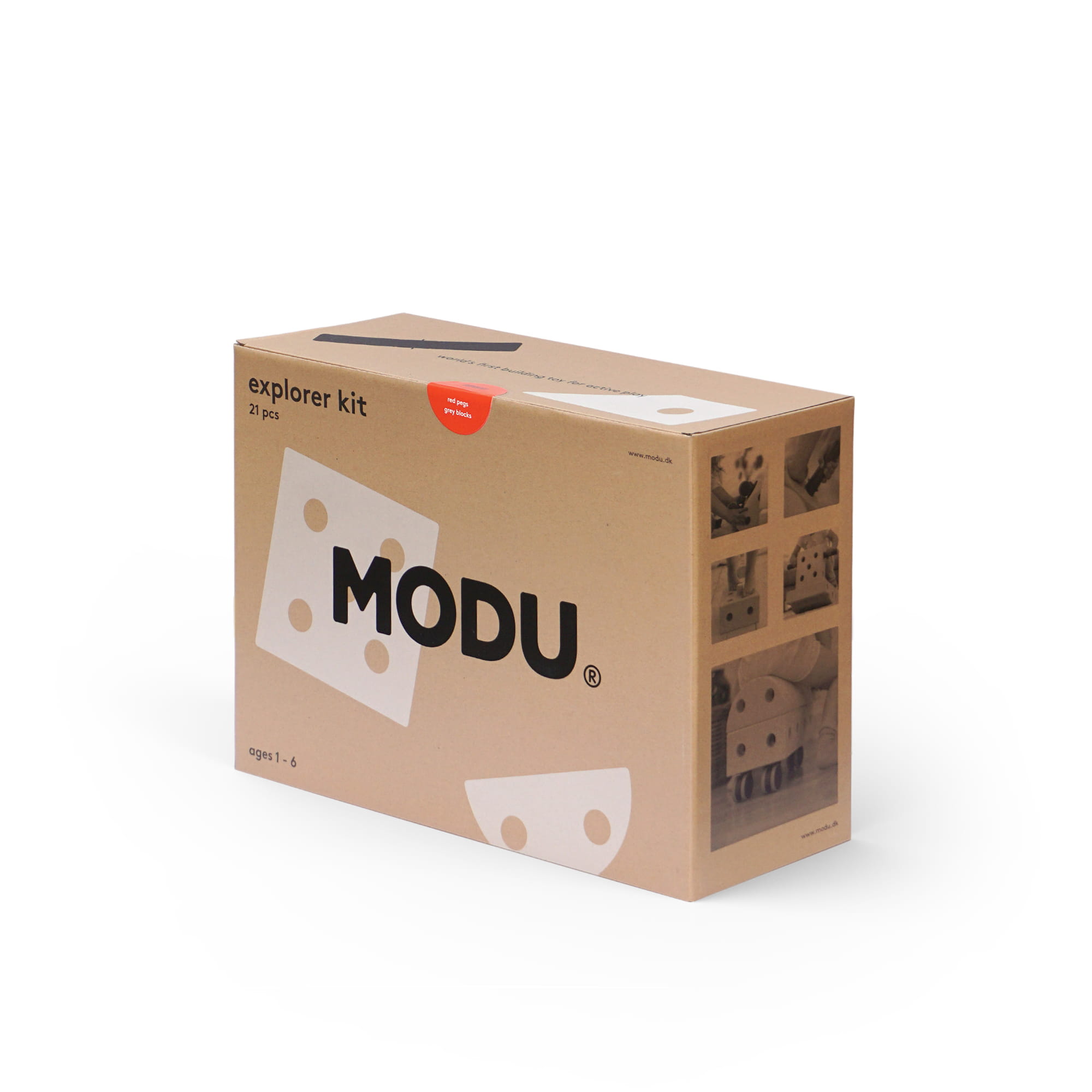 MODU Explorer Kit 8in1 Jeździk i Klocki Piankowe 0-6 lat
