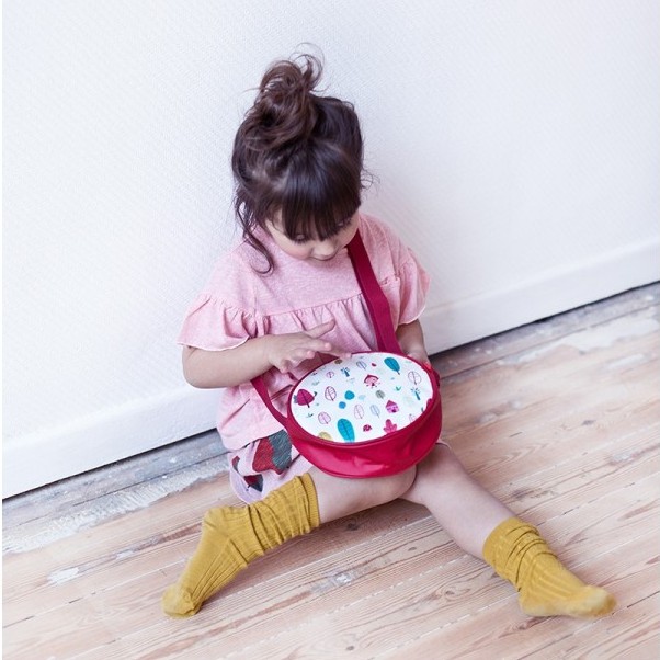 LILLIPUTIENS, Okrągła torebka przez ramię Czerwony Kapturek