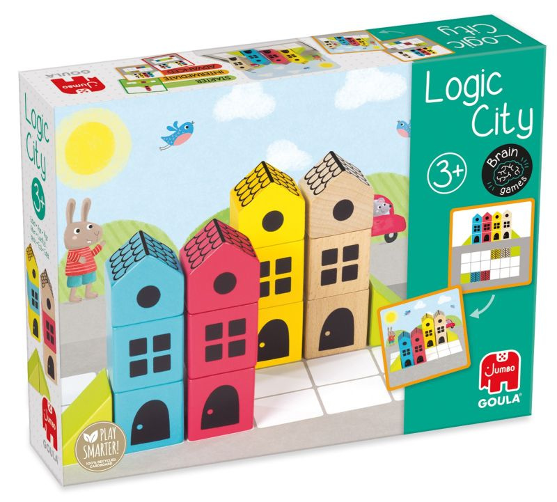Goula Gra Edukacyjna Miasto Logiki 3+