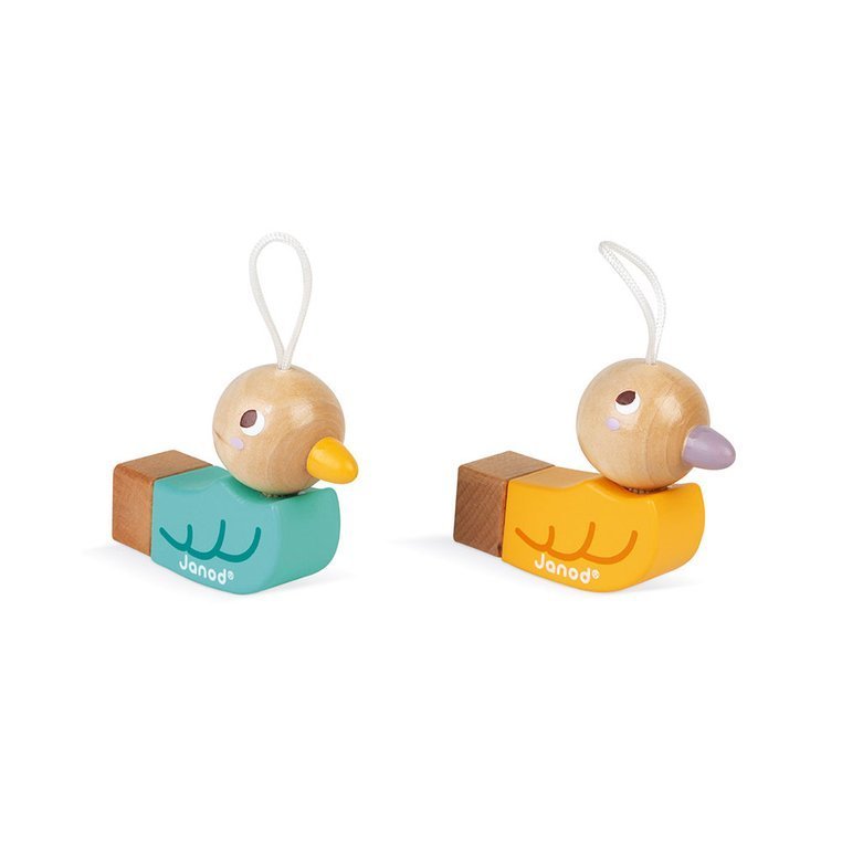 Janod Gwizdek Ptak Pocket 2+ Drewniany