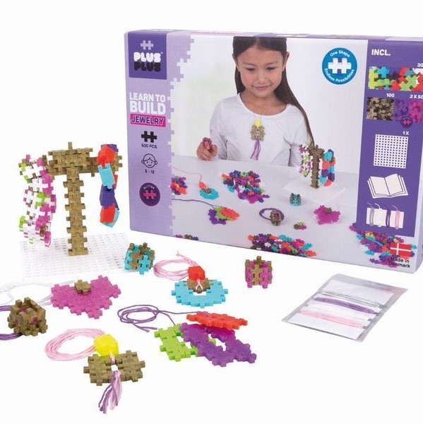 Plus-Plus, Mini Mix Brokat 500 szt. Biżuteria