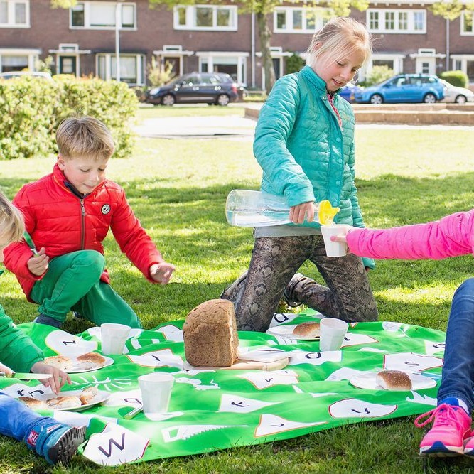 Gra Alfabet Piknik Edukacyjna Mata 6+