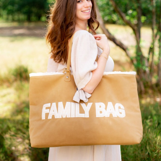 Childhome, Torba Family bag Suede-Look
