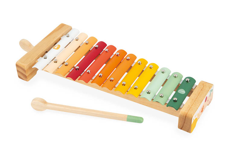 Janod Cymbałki Sunshine Metalowe 12 Tonów 18m+